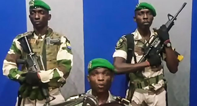 Breaking:  Soldiers take over power in Gabon