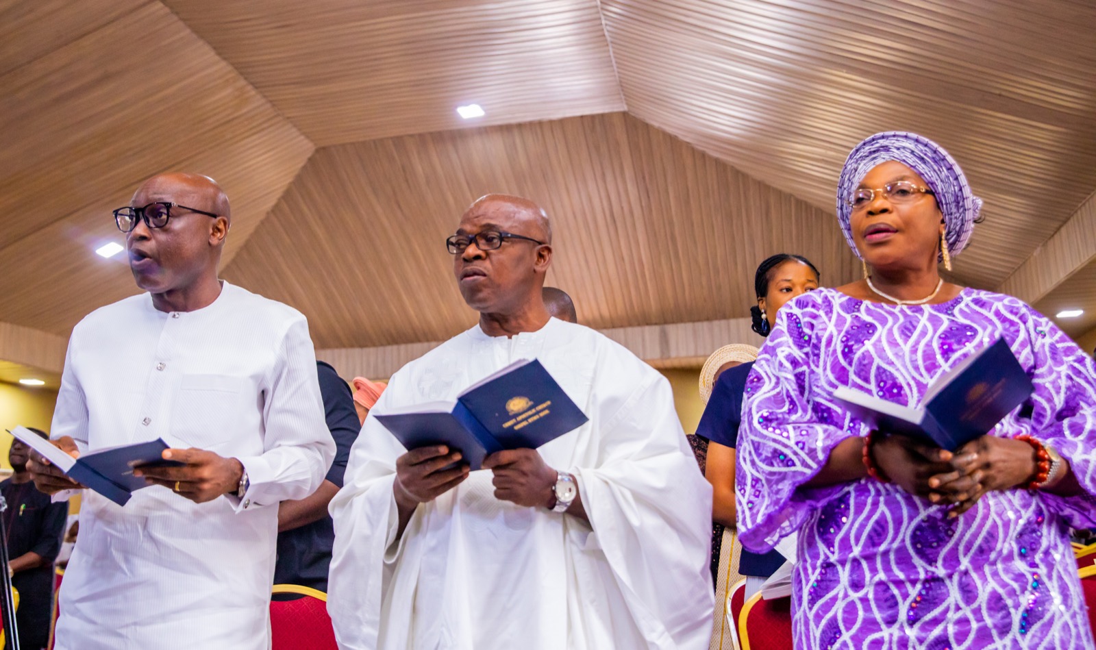 Segun Oni calls for citizens support for Oyebanji, worships at Govt House Chapel