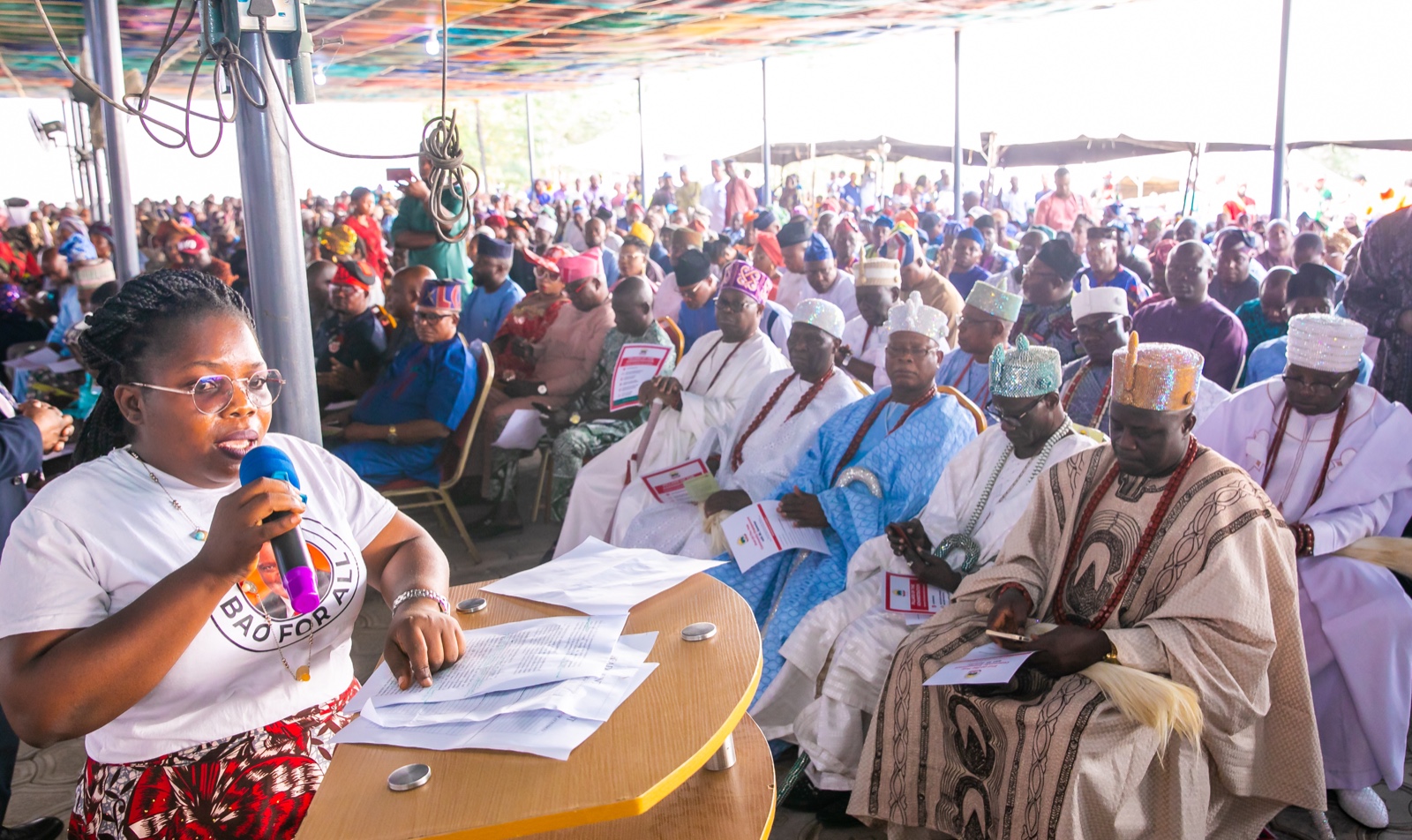 We’ve demonstrated commitment to Ekiti course, Says Oyebanji at community engagement  … As Gov discusses gains of land use charges with stakeholders