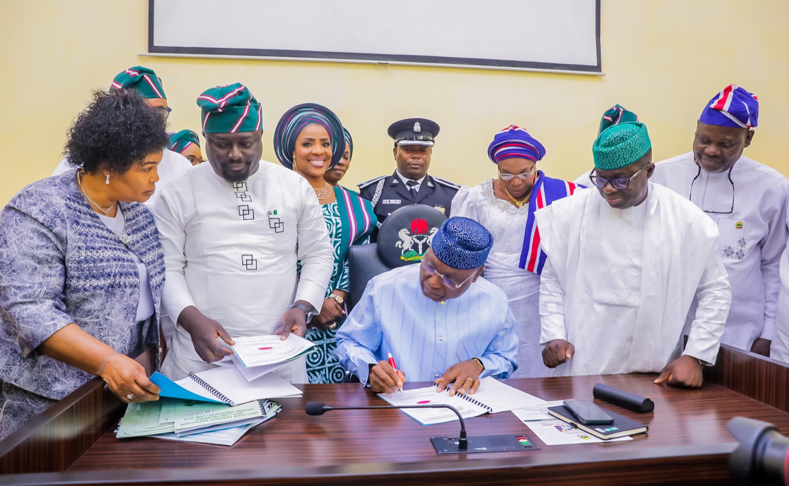 Oyebanji signs anti-land grabbing law, two others