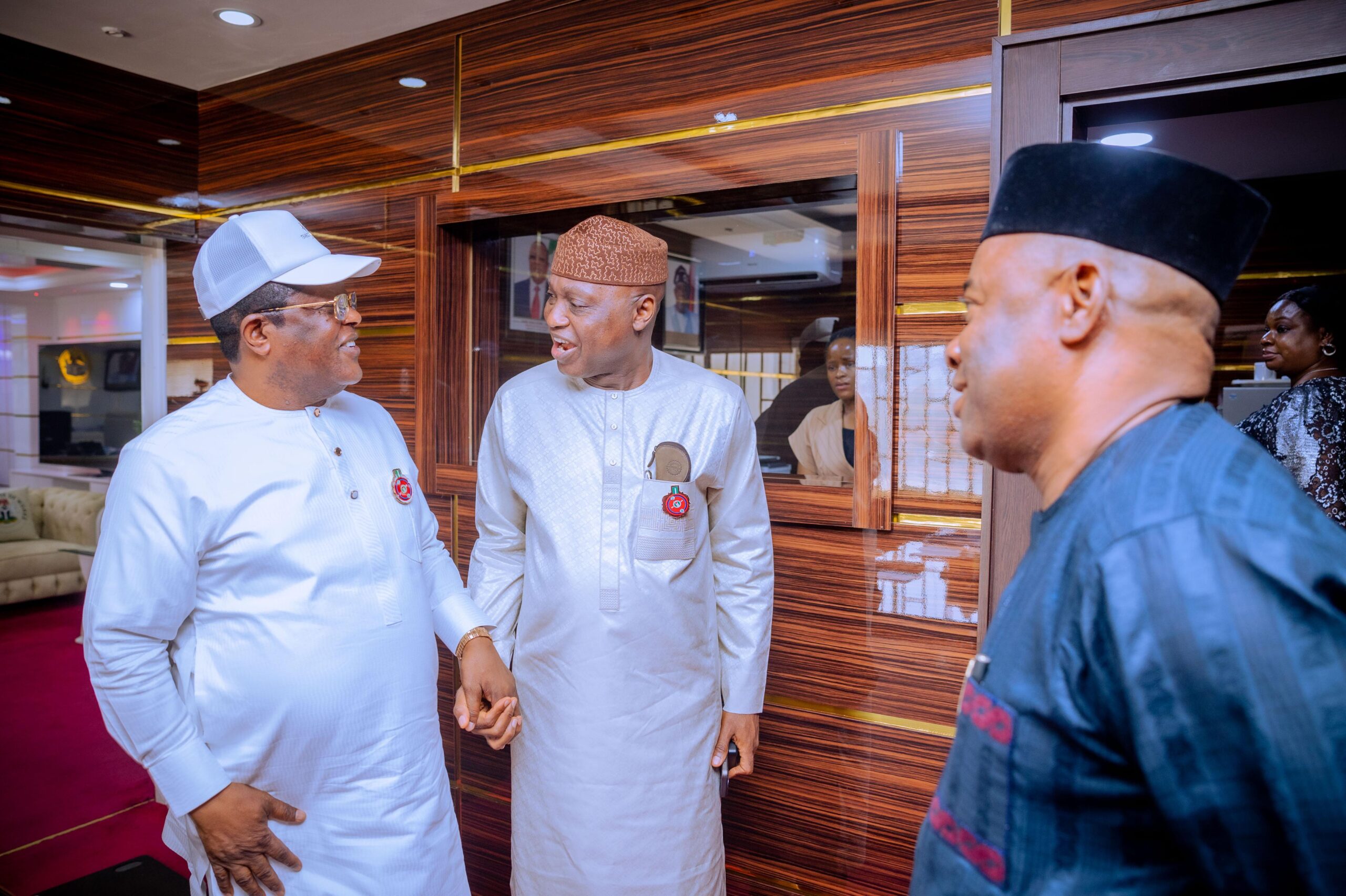 Oyebanji Pushes for more FG Support for Ekiti  ….Meets Works, Education, Humanitarian Ministers