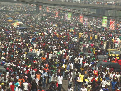 Nigeria ranked 6th in global population with 235 million people